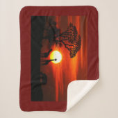 Afrique sauvage Couverture bébé petit (Devant)