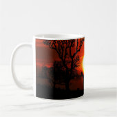 Afrique sauvage Mug de café blanc (Gauche)
