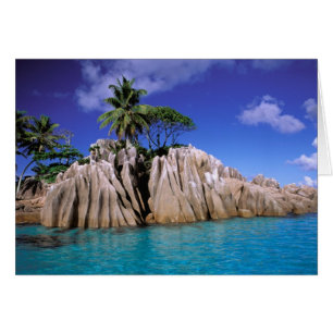 Afrique, Seychelles, île de La Digue.Granite