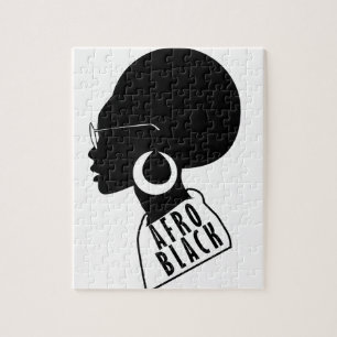 AFRO African American Black gift aan shirt Legpuzzel