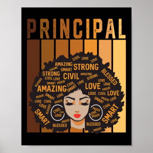 Afro African American Women Black Histor Poster