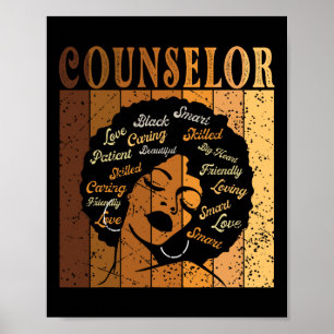 Afro African American Women Black Histor Poster