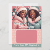 Afro-Américain BFF Détenteur de carte cadeau de No (Devant)