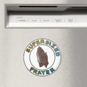 Afro-Américain main prière Magnet (In Situ (Lave-vaisselle))