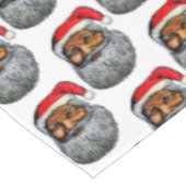 AFRO-AMERIKAAN KRIS KRINGLE TAFELKLEED (Gekanteld)