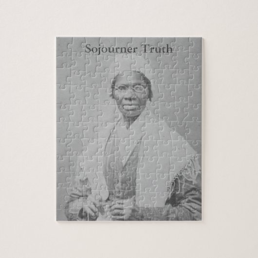 Afro-Amerikaans bokser Sojourner Truth Legpuzzel (Verticaal)
