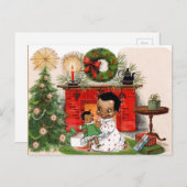 Afro-Amerikaans Briefkaart (Voorkant / Achterkant)