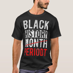 Afro-Amerikaans Pride Distress Black History Mo T-shirt
