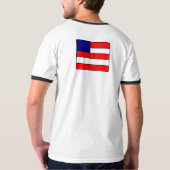 Afro-Amerikaans T-shirt (Achterkant volledig)