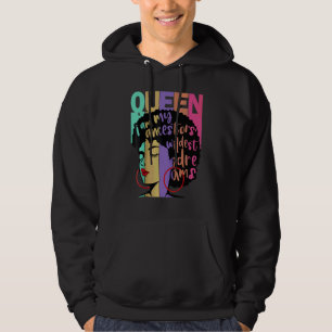 Afro-Amerikaans voor Oplettende Sterke Zwarte Vrou Hoodie