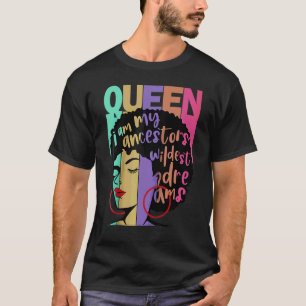 Afro-Amerikaans voor Oplettende Sterke Zwarte Vrou T-shirt