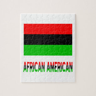 Afro-Amerikaans & Woorden Legpuzzel
