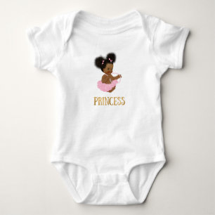 Afro-Amerikaanse Baby Girl One Piece Romper