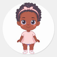 Afro-Amerikaanse baby meisje 