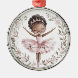 Afro-Amerikaanse balletdanser Metalen Ornament