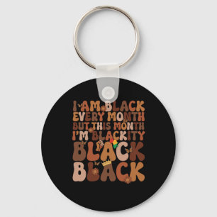 Afro-Amerikaanse Black Power Pride Geschiedenis Bu Sleutelhanger