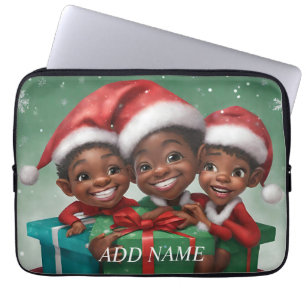 Afro-Amerikaanse Elf Laptop Sleeve