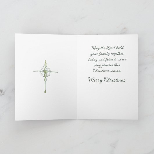 Afro-Amerikaanse engel kerstkaart Kaart (Binnen)