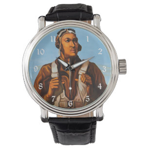 Afro-Amerikaanse gevechtspiloten uit de Tweede Wer Horloge