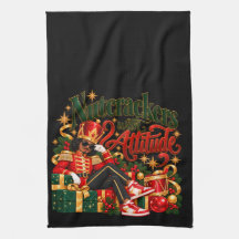 Afro-Amerikaanse Kerst Notenkrakers Attitude