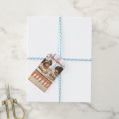 Afro-Amerikaanse Kinder Gift labels Cadeaulabel (Met Touw)