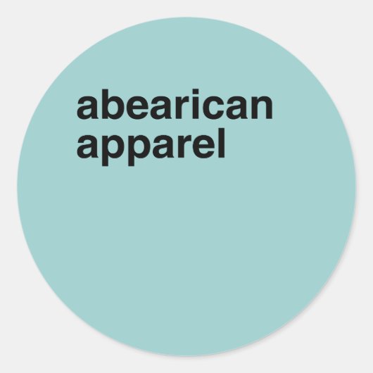 Afro-Amerikaanse kleding Ronde Sticker (Voorkant)