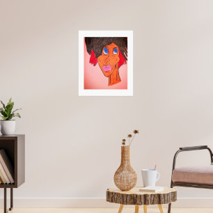 Afro-Amerikaanse kunstposter Poster
