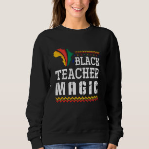 Afro-Amerikaanse leraar Afro Bhm Black History M Trui
