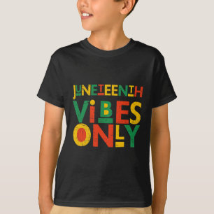 Afro-Amerikaanse Mannen Juneteenth Black Vrouwen T-shirt
