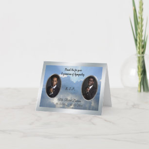 Afro-Amerikaanse Memorial Bedankkaart