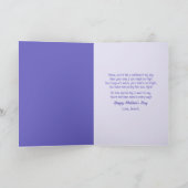 Afro-Amerikaanse moeder en zoon Gelukkige Moederda Kaart (Binnen)