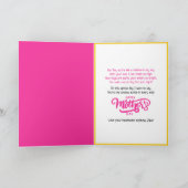 Afro-Amerikaanse moeder en zoon Gelukkige Moederda Kaart (Binnen)