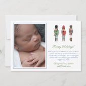 Afro-Amerikaanse nostalgische kerst Feestdagenkaart (Voorkant)