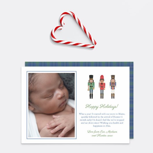 Afro-Amerikaanse nostalgische kerst Feestdagenkaart