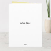 Afro-Amerikaanse Pa Jingle Zingende Vaderdag Kaart (Achterkant)