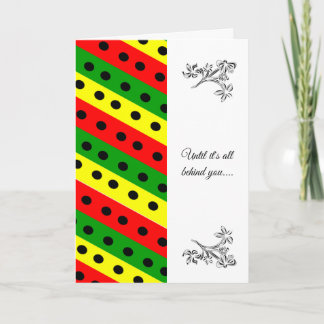 Afro-Amerikaanse sympathie Kaart