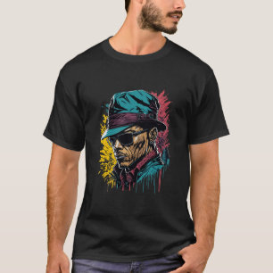 Afro-Amerikaanse vintage maffia 40s Gangster T-shirt