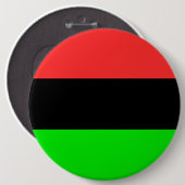 Afro-Amerikaanse vlag Ronde Button 6,0 Cm (Voorkant /achterkant)