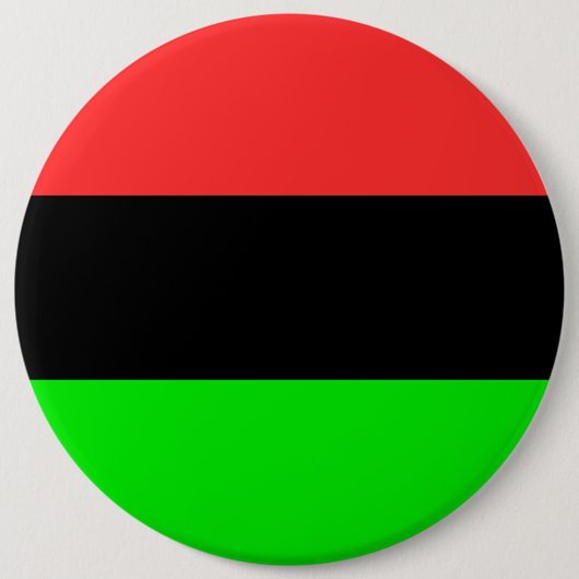 Afro-Amerikaanse vlag Ronde Button 6,0 Cm (Voorkant)