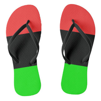 Afro-Amerikaanse vlag Teenslippers