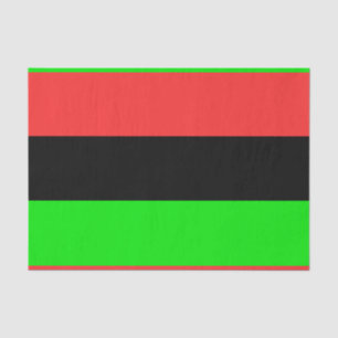 Afro-Amerikaanse vlag Tissuepapier
