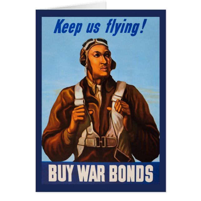 Afro-Amerikaanse vliegeniers gevechtspiloten WO2 (Voorkant)