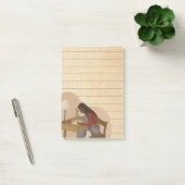 Afro-Amerikaanse vrouw levensstijl gevoerd kleveri Post-it® Notes (Kantoor)