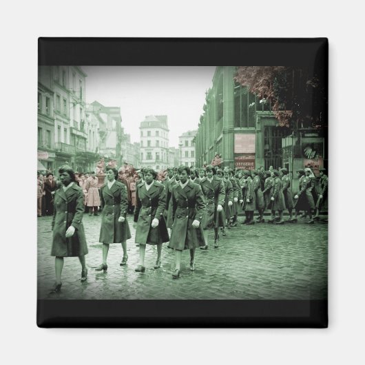 Afro-Amerikaanse vrouwendag Magneet (Voorkant)