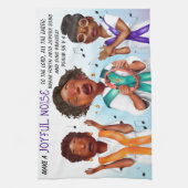 Afro-Amerikaanse zangers Schrift Theedoek (Verticaal)
