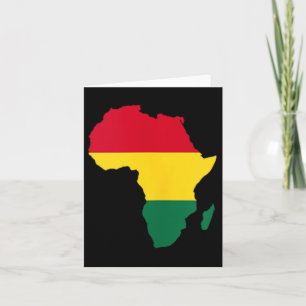 Afro-Amerikaanse zwarte geschiedenis maand juni Kaart
