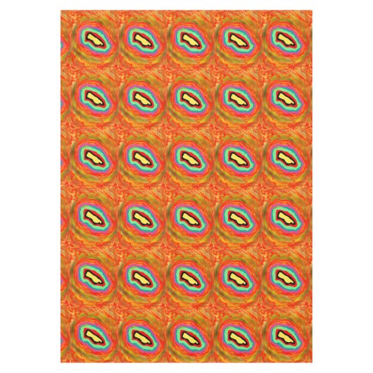 AFRO ART DESIGN ABSTRACT TAFELKLEED (Voorkant)