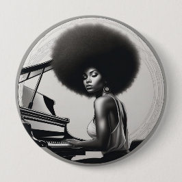 afro badges ronde button 4,0 cm