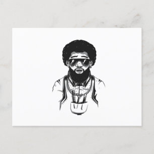 Afro Barber Briefkaart