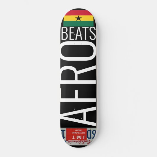 AFRO BEAT SKATEBOARD / JMT NEDERLAND (Voorkant)
